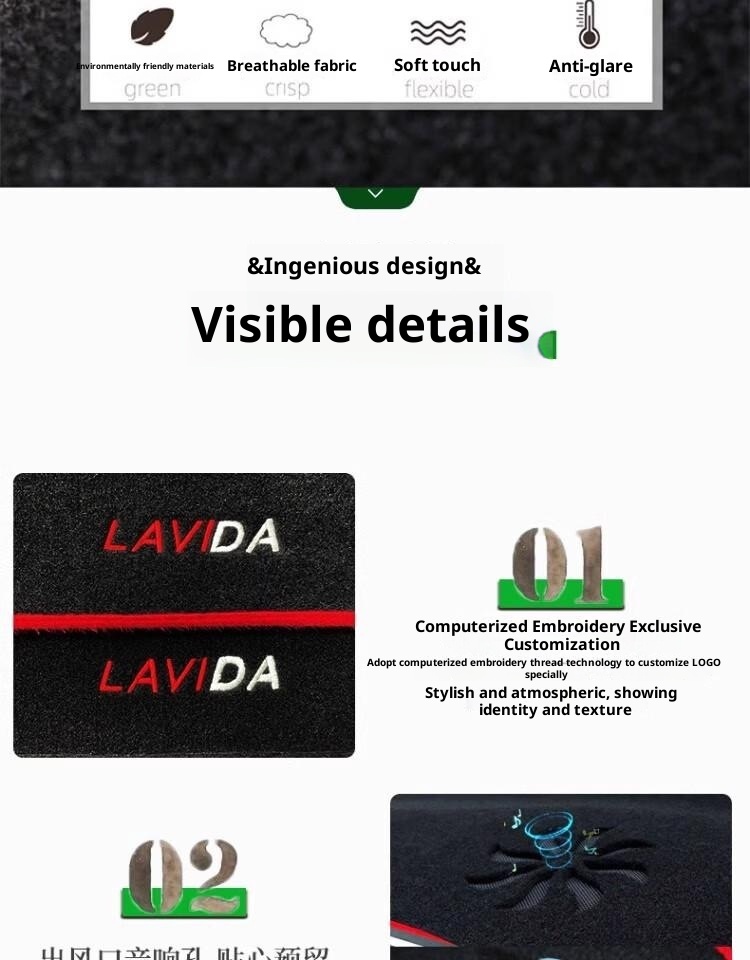 Xiaodeng Xiaodeng UN Landwind Xiaoyao Central Control Instrument Panel Light-Proof Mat Interior Modification Sunshade Heat Insulation Car_voghion.com