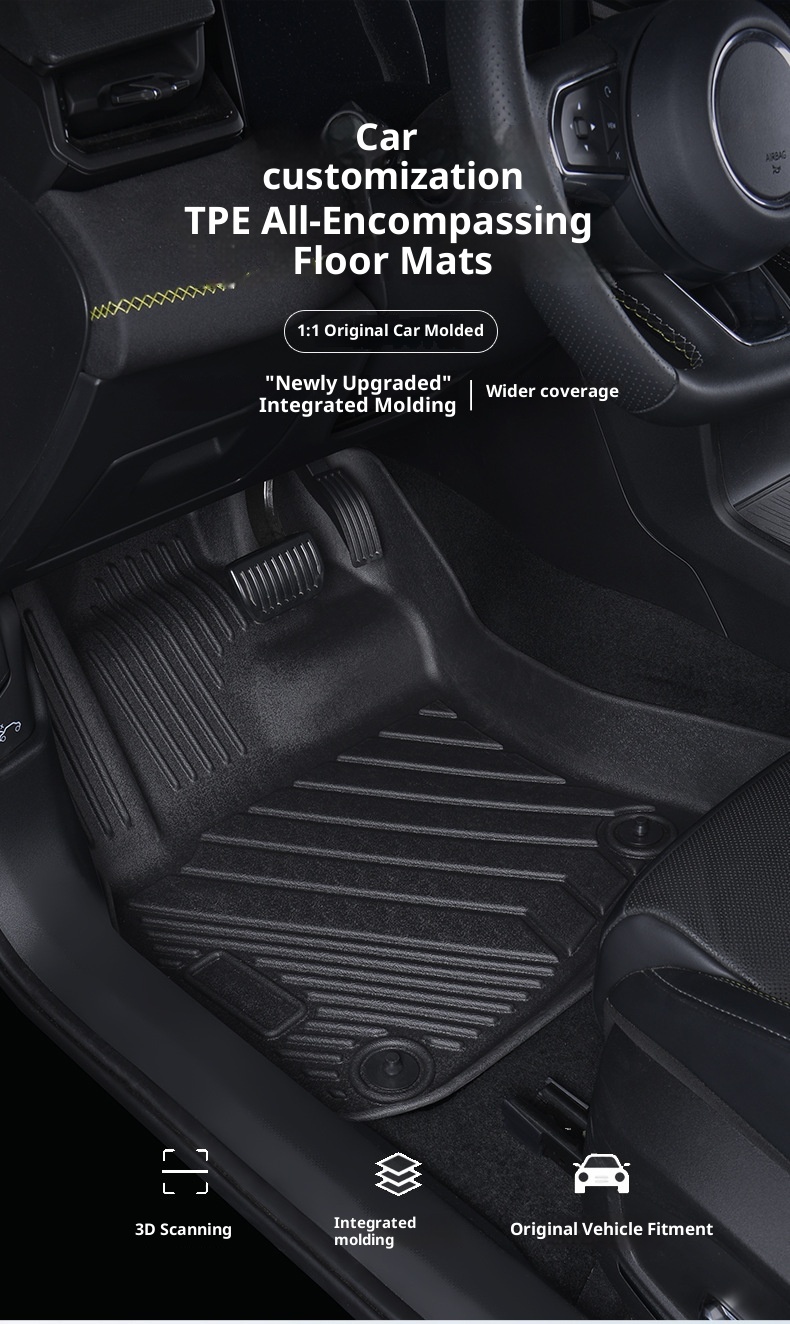 Suitable For Honda Accord Civic CRV Avista XNV Lingpai Special No Odor Full Surround TPE Car Floor Mats_voghion.com