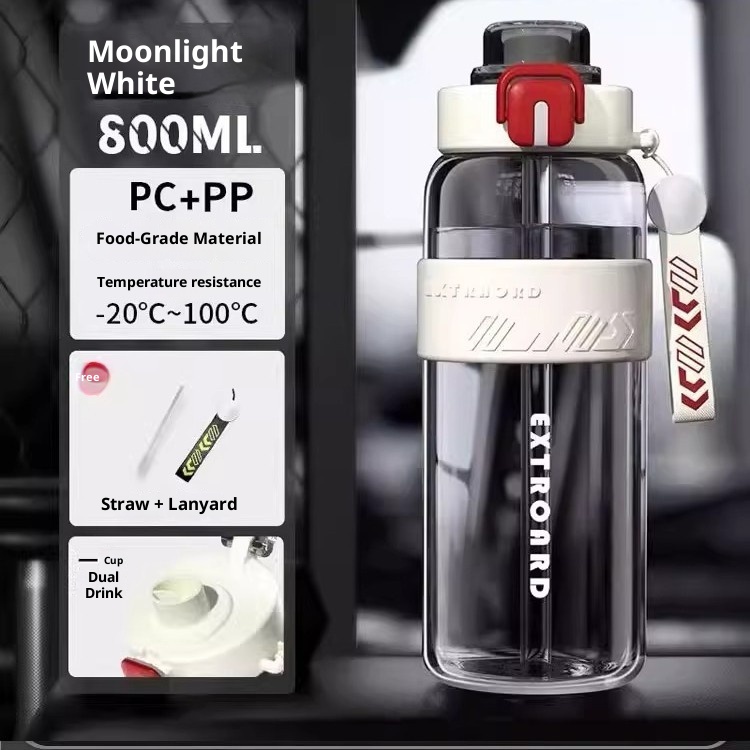 001 Grande capacità di acqua anti-caduta resistente alle alte temperature per studenti 2025 Nuovo portatile da viaggio per sport all'aria aperta Tazza di plastica_voghion.com