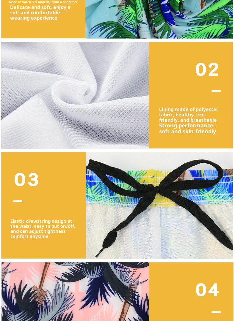 001 Anti-Peinlichkeits-Badehose, Boxershorts, bedruckt, Herren-Badehose, Kokosnuss-Tr, Badehose für Erwachsene, Fabrikdirektverkauf_voghion.com