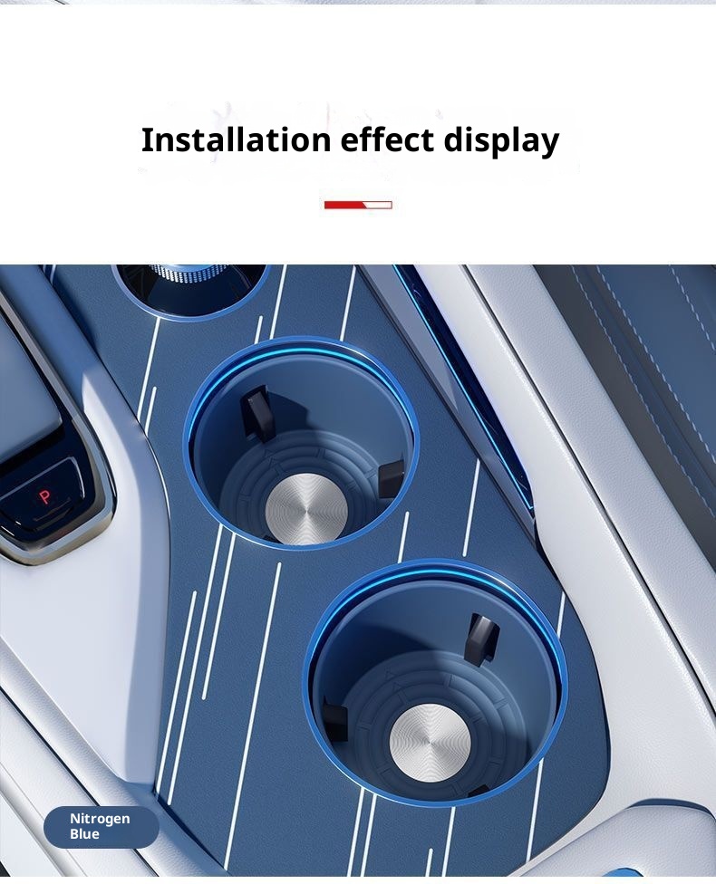 Kompatibel mit Geekyship 001 Zentralbedienfeld Silikonhalterhülle Spezialzubehör Auto-Bechermatte Dekoration für_voghion.com