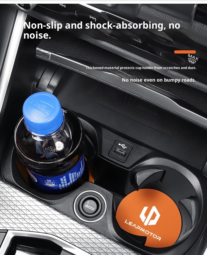 Suitable For Zero Running C01/T03/S01/C11 Interior Modification Supplies Car Cup Holder Storage Mat_voghion.com