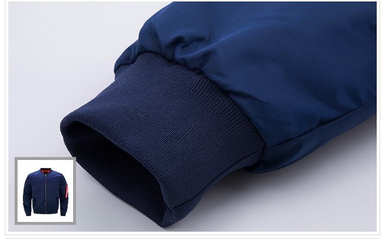 ActiveGo ActiveGo Cross-Border US European Plus Size Men's Loose Cotton Bomber Jacket Trendy_voghion.com