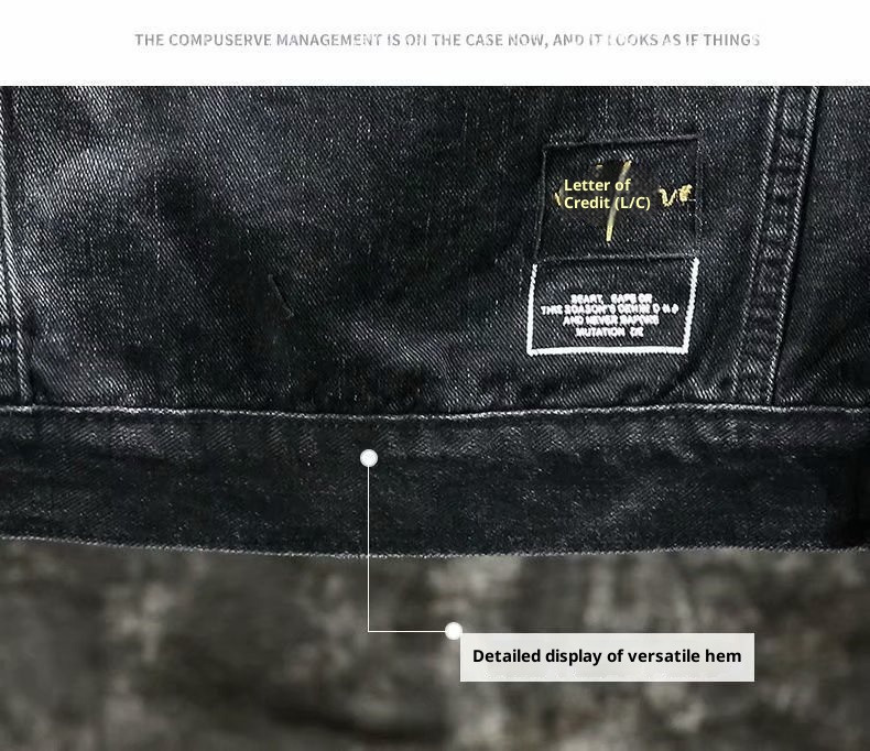 ActiveGo ActiveGo Men's Denim 2023 Spring And Autumn American Style Trendy Retro Coat Embroidered Jacket Versatile Top_voghion.com