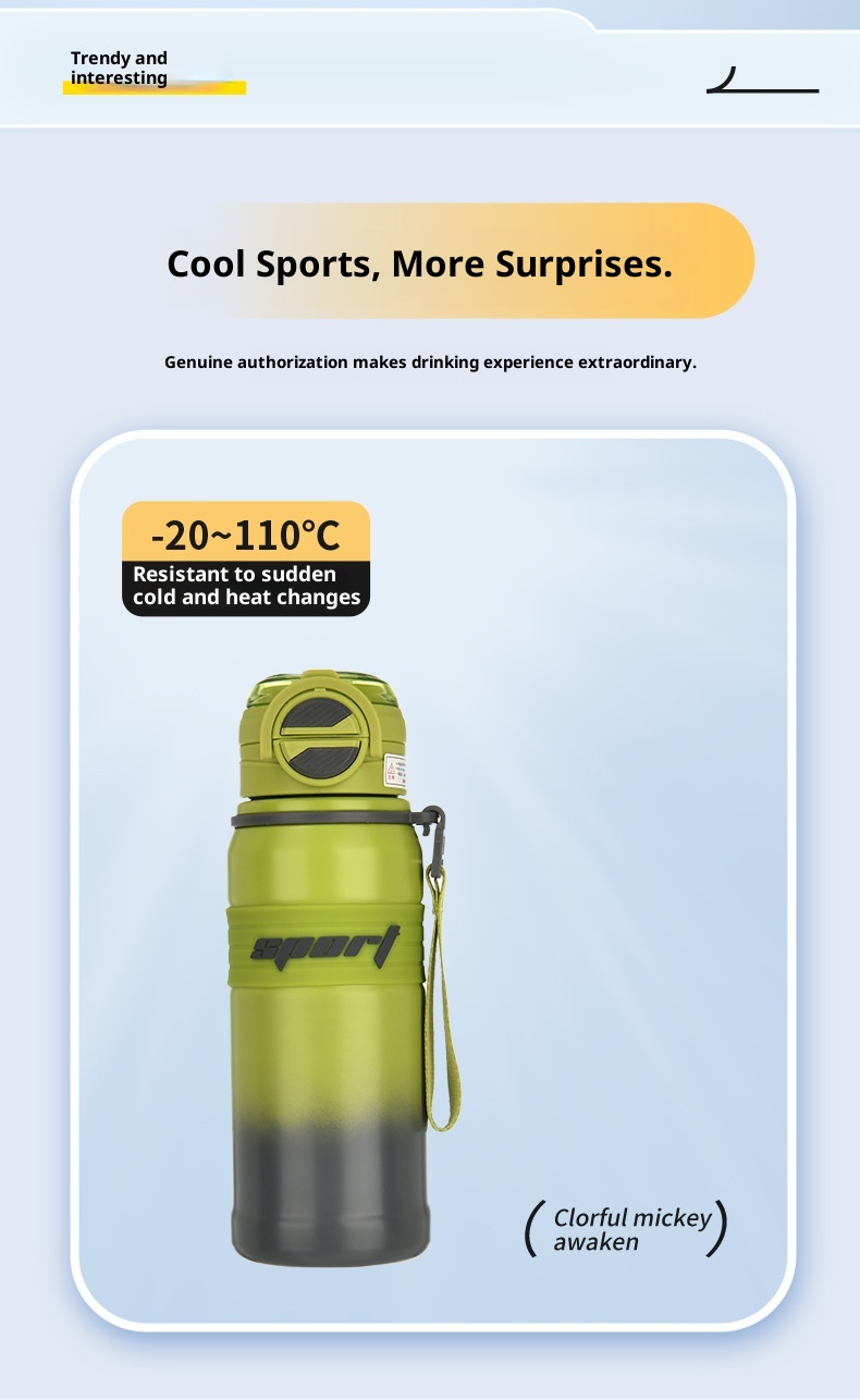 001 Coppia di tazze isolate sottovuoto in acciaio inossidabile, bottiglia d'acqua di grande capacità con cannuccia, doppio uso per sport all'aria aperta_voghion.com