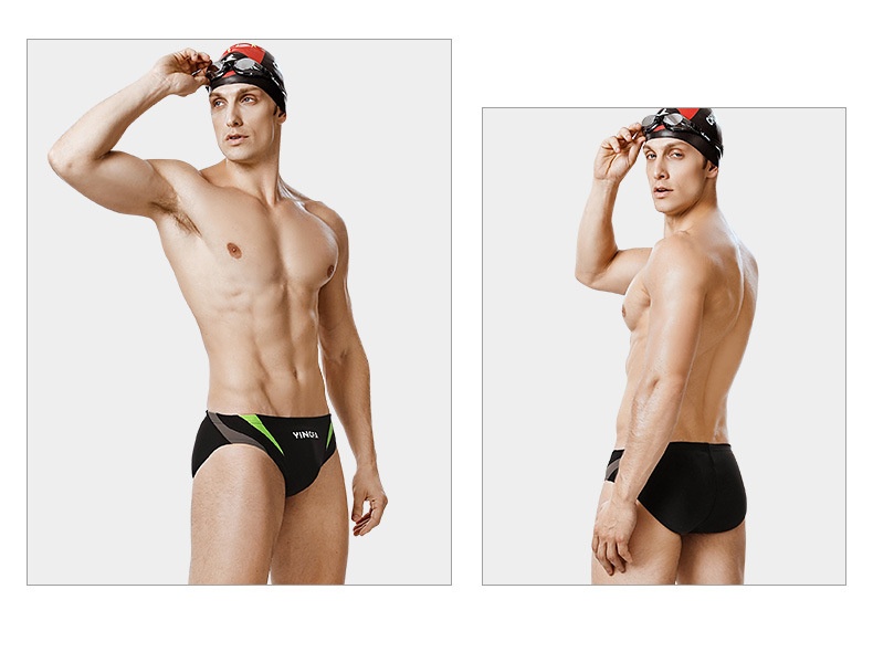 001 Yingfa Herren-Triangel-Badehose, Rennbadehose für Erwachsene, professionelles Training, Wettkampfbademode 9617_voghion.com