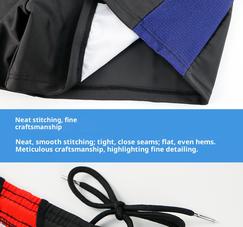 001 Plus Size Boxer Badehose für Erwachsene, schnelltrocknend, atmungsaktiv und bequem, Herren-Badehose für heiße Quellen_voghion.com