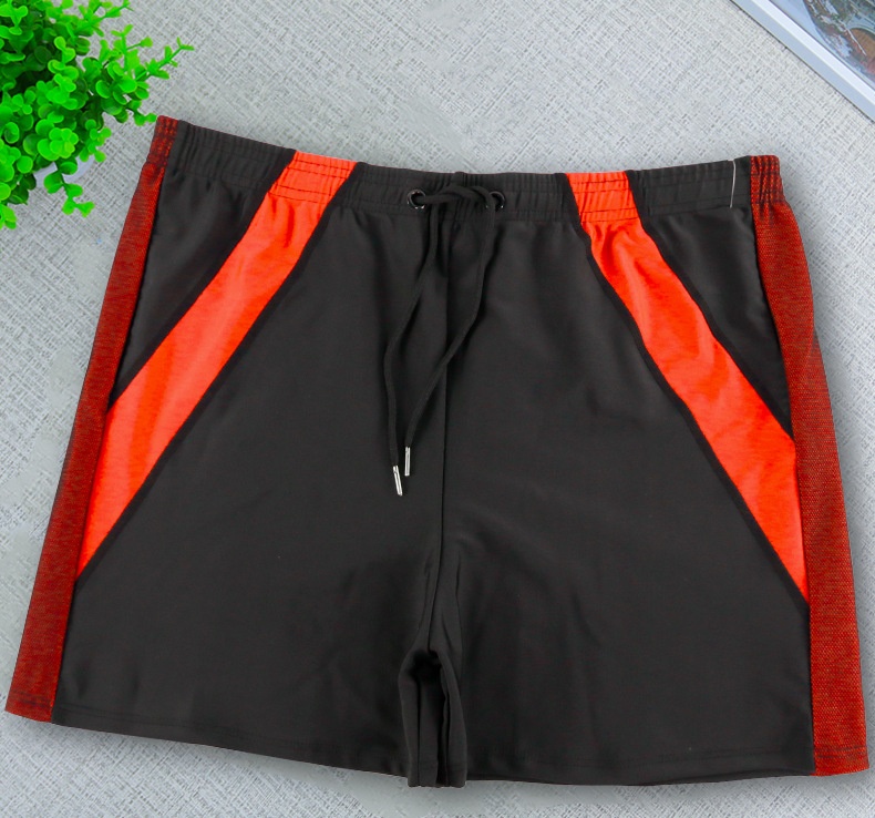 001 Plus Size Boxer Badehose für Erwachsene, schnelltrocknend, atmungsaktiv und bequem, Herren-Badehose für heiße Quellen_voghion.com
