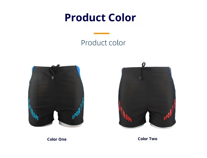001 Sportliche Badehose mit Print, schnelltrocknend, locker, atmungsaktiv, hoher Bund, Badeshorts für Erwachsene, Sommer, neue Herren-Bademode_voghion.com