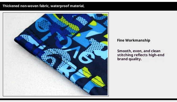 001 Anti-Peinlichkeits-Ausrüstung Boxershorts für Erwachsene in Übergröße, Hot Spring Herren-Badeanzug mit Blumenmuster, Set_voghion.com