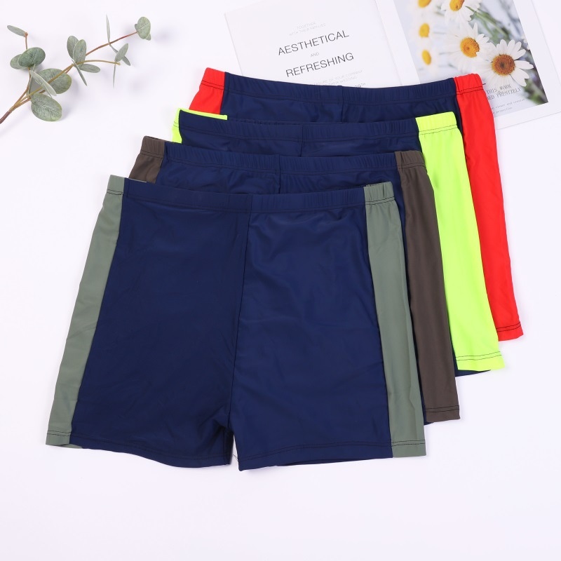 001 Herren-Badehosen im Großhandel, modisch, schnelltrocknend, atmungsaktiv, Übergröße, Boxershorts für Erwachsene, Badeshorts, hochelastisch_voghion.com