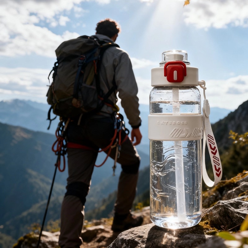 001 Grande capacità di acqua anti-caduta resistente alle alte temperature per studenti 2025 Nuovo portatile da viaggio per sport all'aria aperta Tazza di plastica_voghion.com