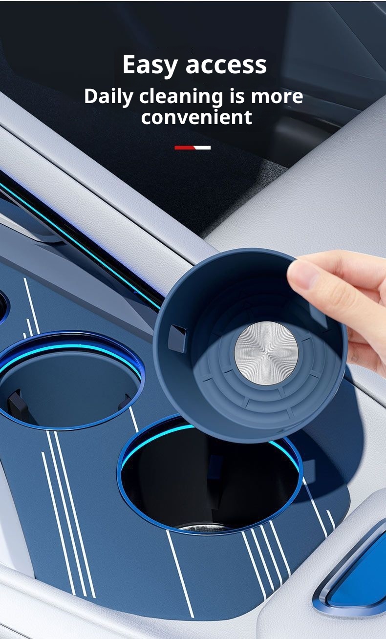 Kompatibel mit Geekyship 001 Zentralbedienfeld Silikonhalterhülle Spezialzubehör Auto-Bechermatte Dekoration für_voghion.com