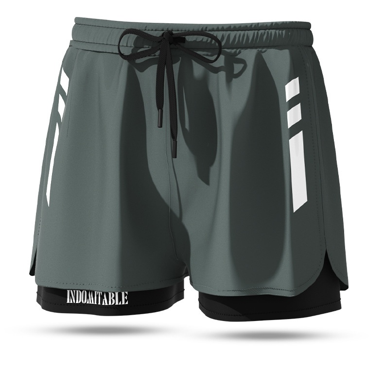 001 Trunks Men's Style Professional Anti-Embarrassment Double Layer Beach Shorts 2023 New Adult Swimming Gear Surfing_voghion.com