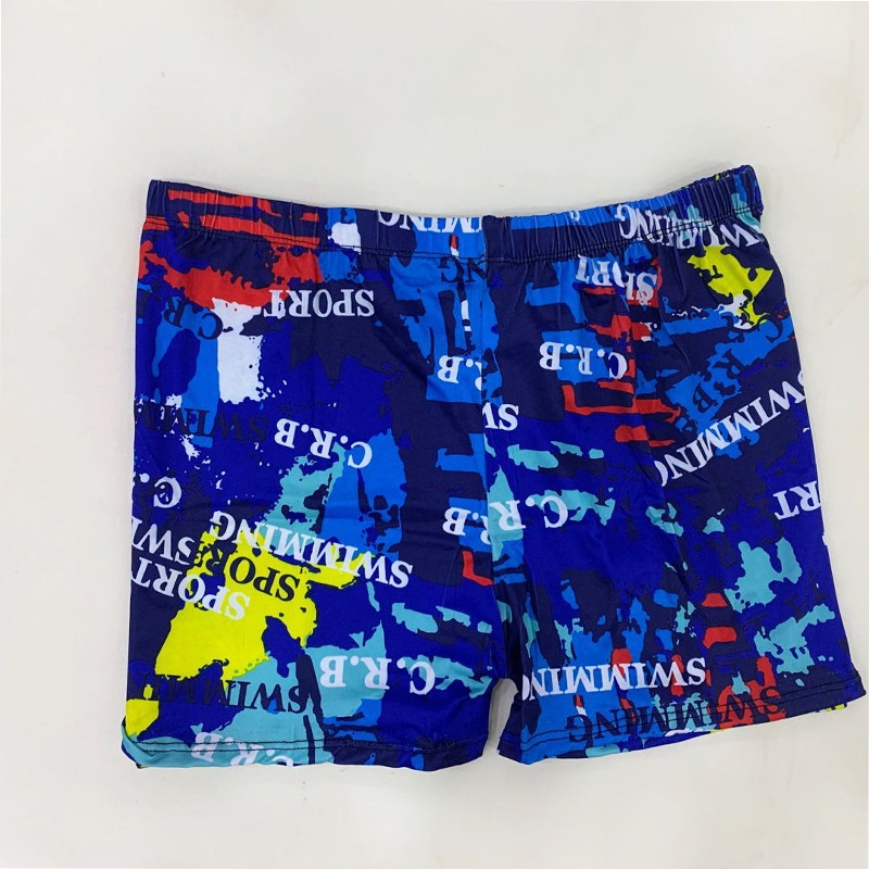 001 Fashion Men's Swim Trunks Boxer Adult Printed Hot Spring 2025 New Loose Swimming Shorts For Men_voghion.com
