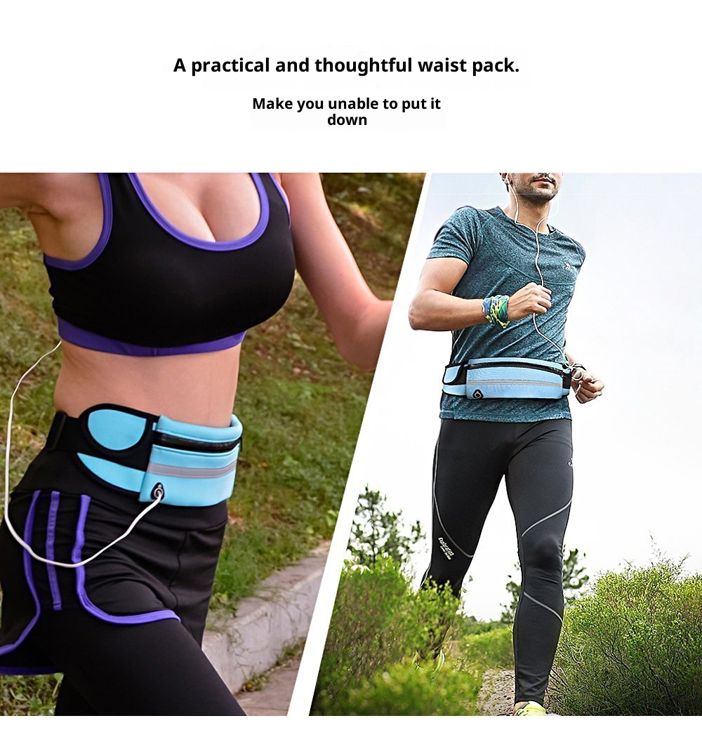 001 Outdoor Sports Men And Women Fitness Runnin Storae Waterproof Mobile Phone Close-Fittin Cyclin Water Bottle Waist_voghion.com