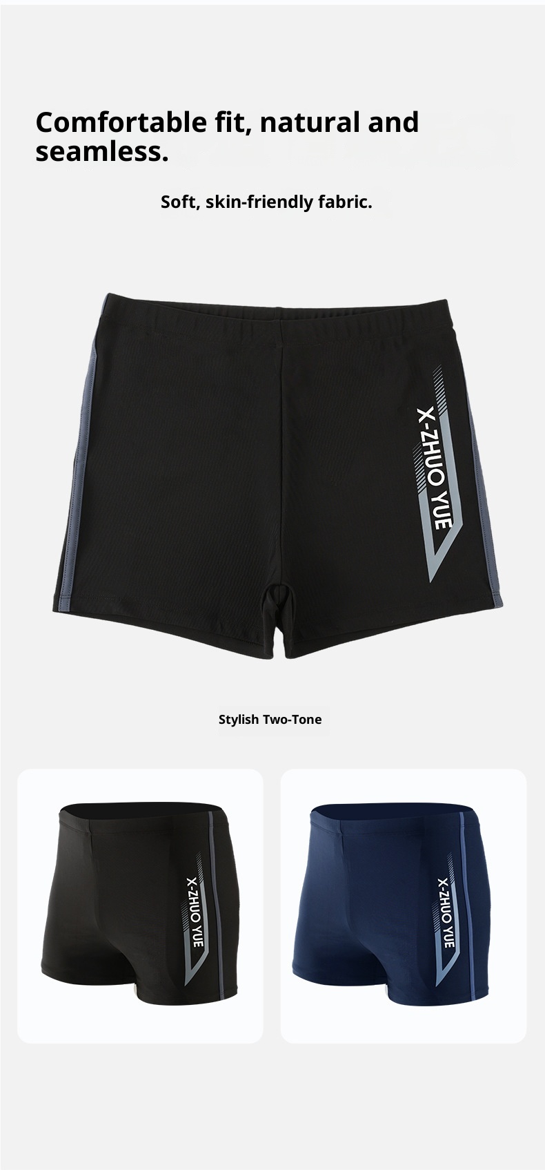 001 Plus Size Badehose 2025 Herren Badebekleidung Anti-Peinlichkeit Badeshorts Hot Spring Neu Fünf-Punkt Schnelltrocknend Erwachsene Nr._voghion.com