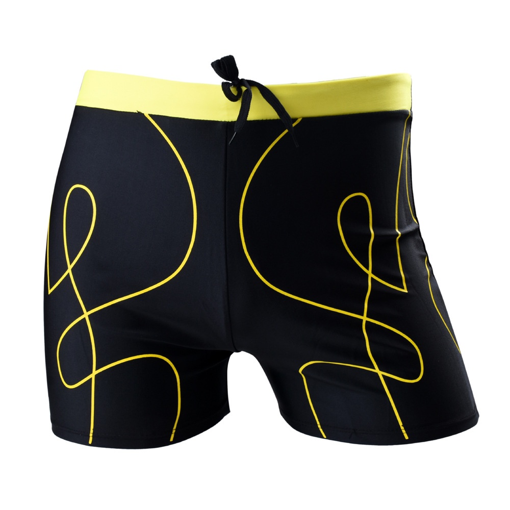 001 Neue Herren-Badehose für heiße Quellen, Nylon-Boxershorts, lockere Badehose in Übergröße, modische Badehose für Erwachsene, Schwimmbekleidung_voghion.com