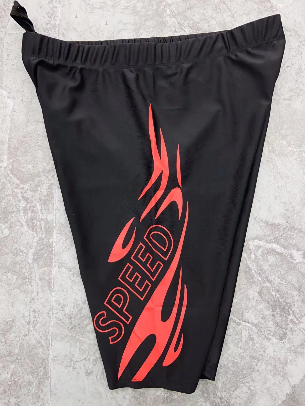 001 Bequeme Boxershorts für Erwachsene in Übergröße, Fünf-Punkt-Design, Badehose mit Blumenmuster für Herren_voghion.com