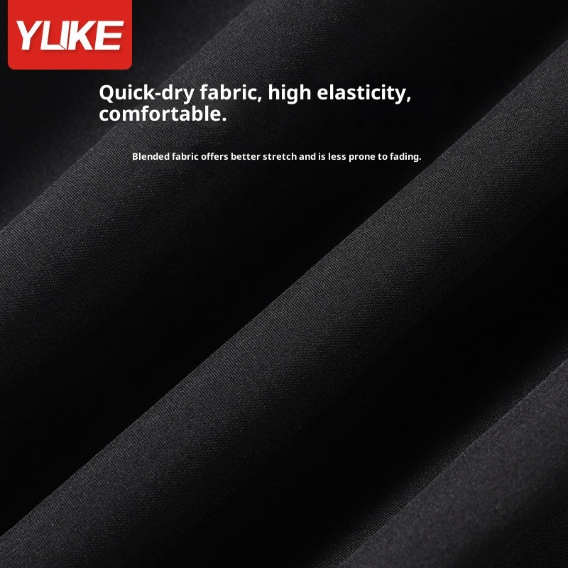 001 Men's Double Layer Boxer Loose Adult Quick Dry Anti-Embarrassment Trunks Beach Pants Hot Spring Swimming Wear Wholesale_voghion.com