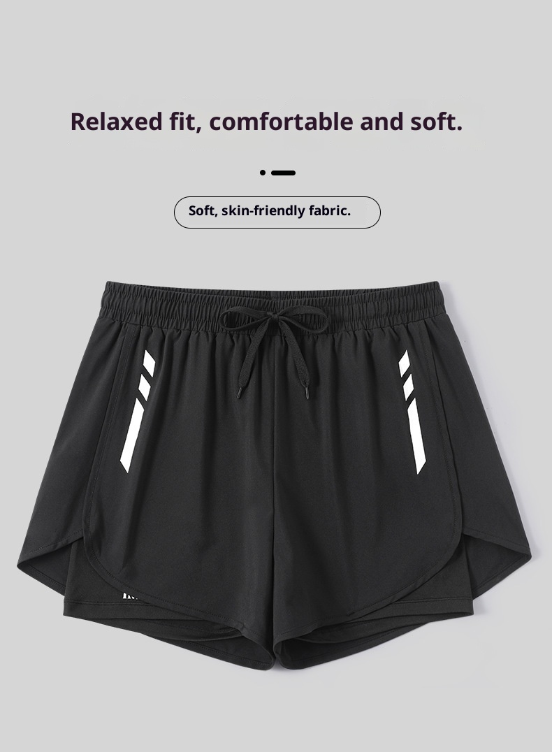 001 Trunks Men's Style Professional Anti-Embarrassment Double Layer Beach Shorts 2023 New Adult Swimming Gear Surfing_voghion.com