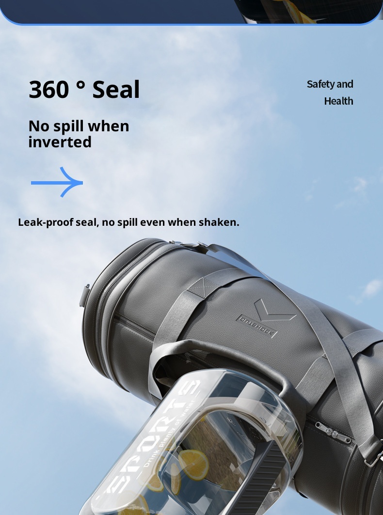 001 Borraccia in plastica di grandi dimensioni, resistente alle alte temperature, con cannuccia, per sport all'aria aperta e fitness, tazza spaziale Ton_voghion.com