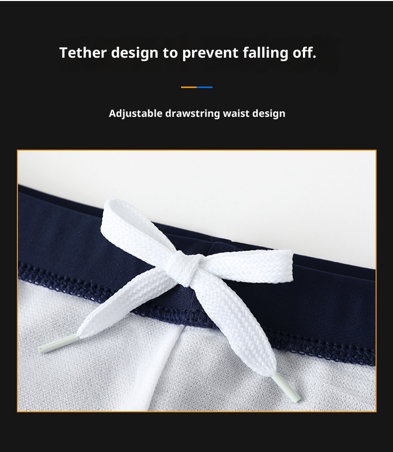 001 Herren-Badeshorts ohne Kappe, Boxershorts für Erwachsene, Übergröße, schnelltrocknende Badebekleidung_voghion.com