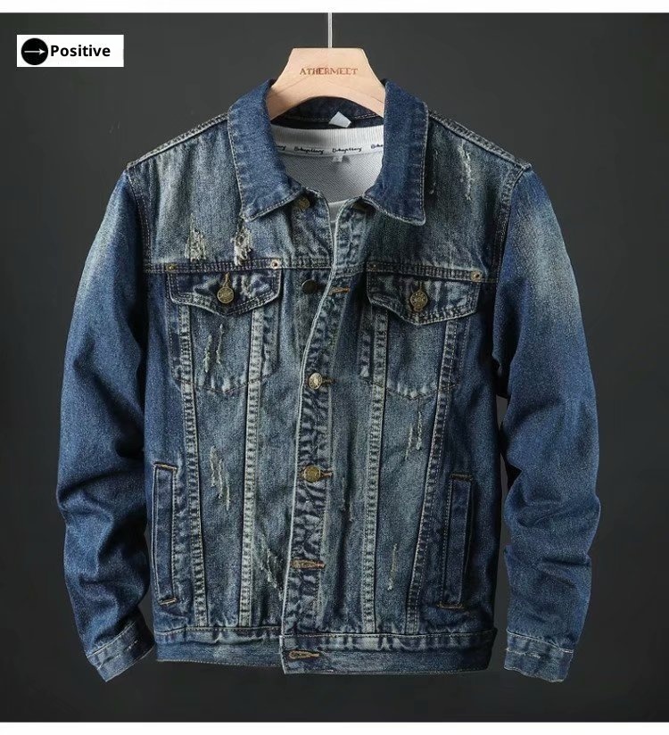 ActiveGo ActiveGo Giacca in denim ricamata da uomo primavera autunno moda di strada retrò stile europeo e americano alla moda versatile_voghion.com