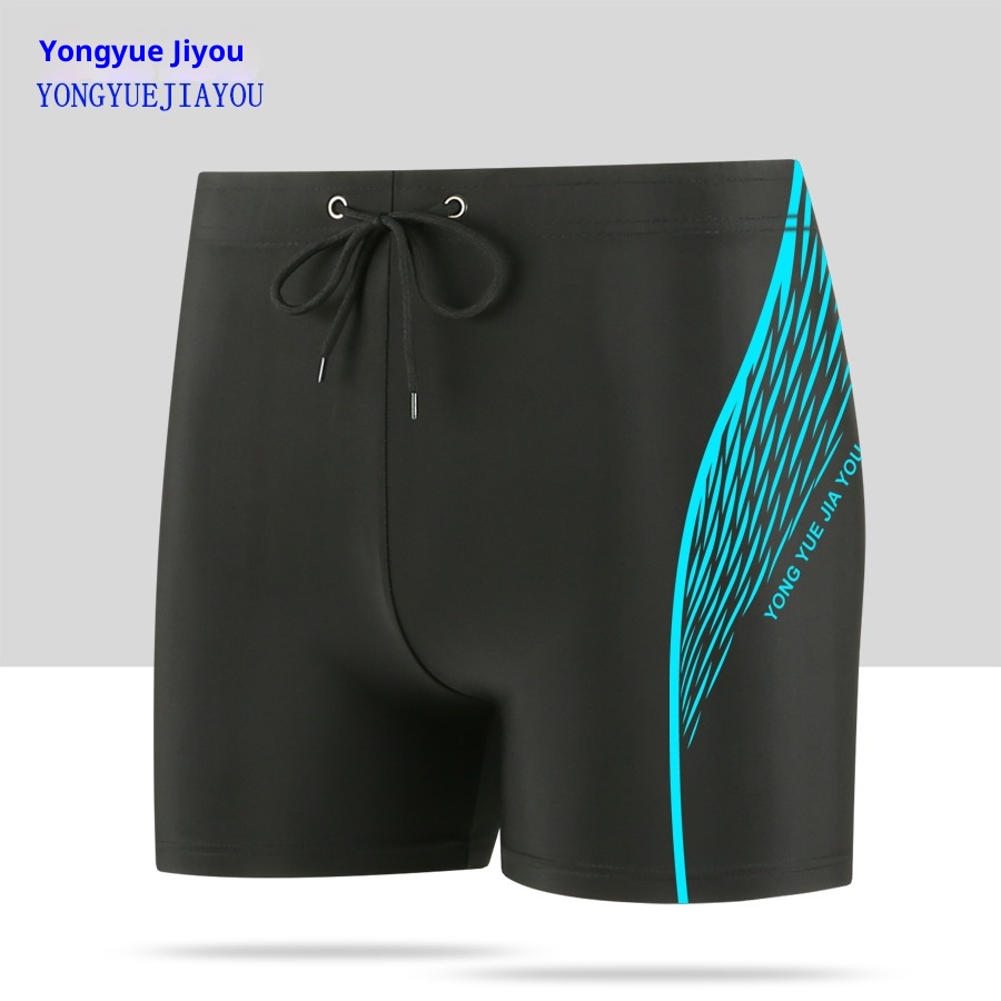 001 6902 Adult Swimming Trunks Swim Yue Jia You Manufacturer Wholesale Beach Hot Spring Polyester Smooth Material Men's_voghion.com