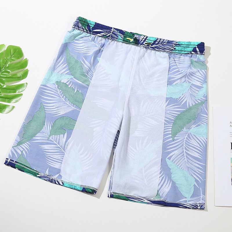 001 Bedruckte Boxershorts für Herren, modische Badehosen im Großhandelsstil, ideal für Strand und heiße Quellen, die peinliche Momente vermeiden_voghion.com