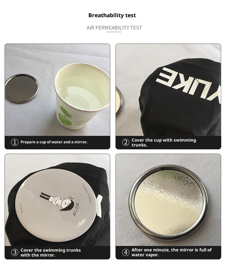 Maillot de bain boxer grande taille 001 pour homme, idéal pour les sources thermales, avec bonnet de bain confortable._voghion.com