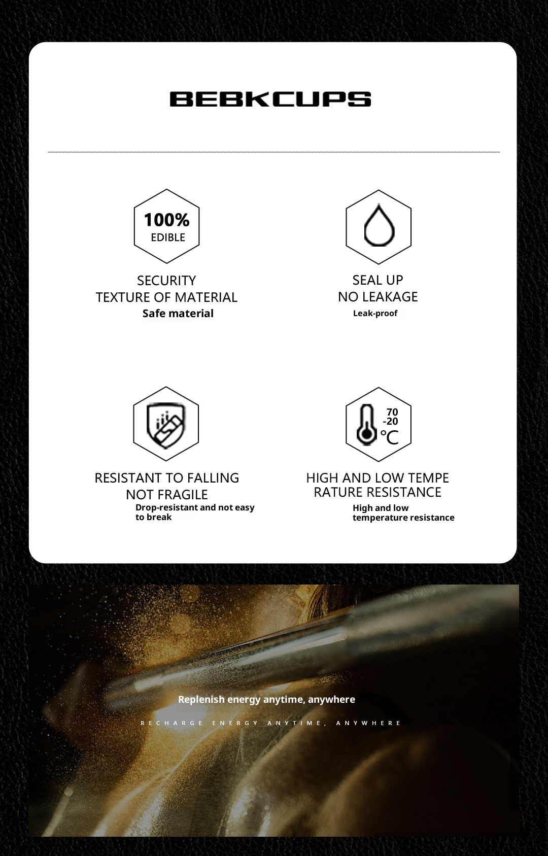 001 Tritan Verdickte Fitness-Trinkflasche mit großem Fassungsvermögen für Herren, tragbar, hitzebeständig, für Outdoor-Sportarten, Tonne, Fassform_voghion.com