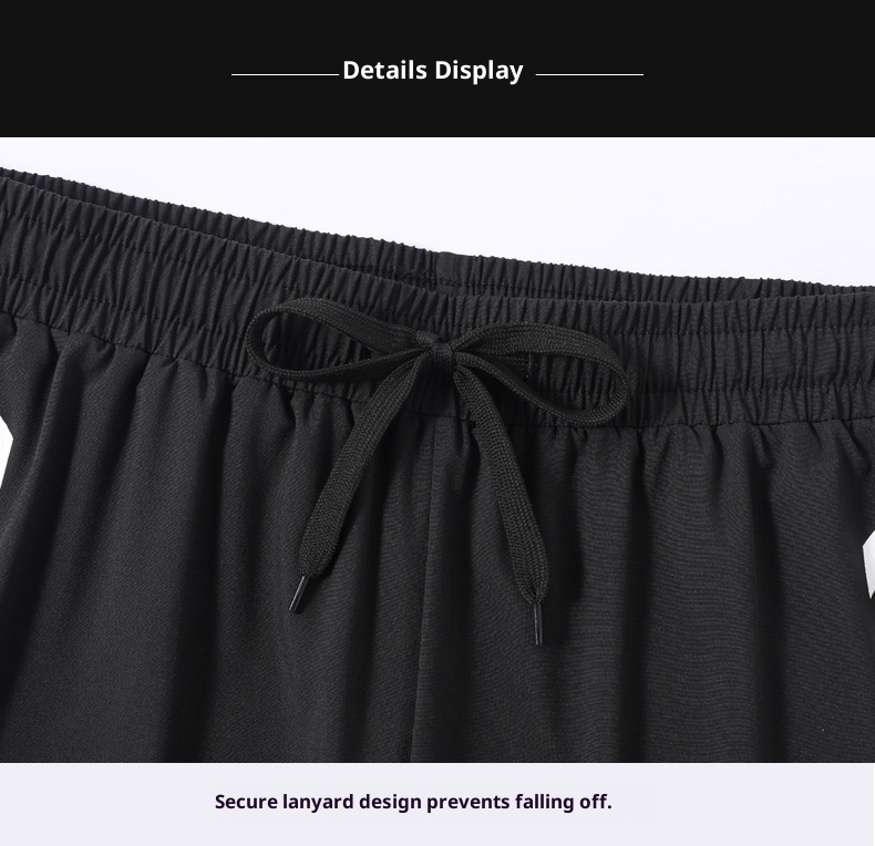 001 Men's Double Layer Boxer Loose Adult Quick Dry Anti-Embarrassment Trunks Beach Pants Hot Spring Swimming Wear Wholesale_voghion.com