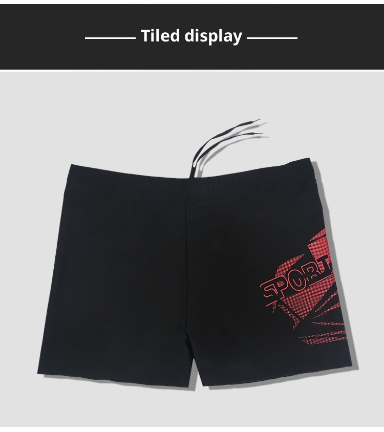 001 Plus Size Swim Trunks Boxer Loose Anti-Embarrassment Quick-Dry Swimming Suit Men's Adult Hot Spring Set Equipment_voghion.com