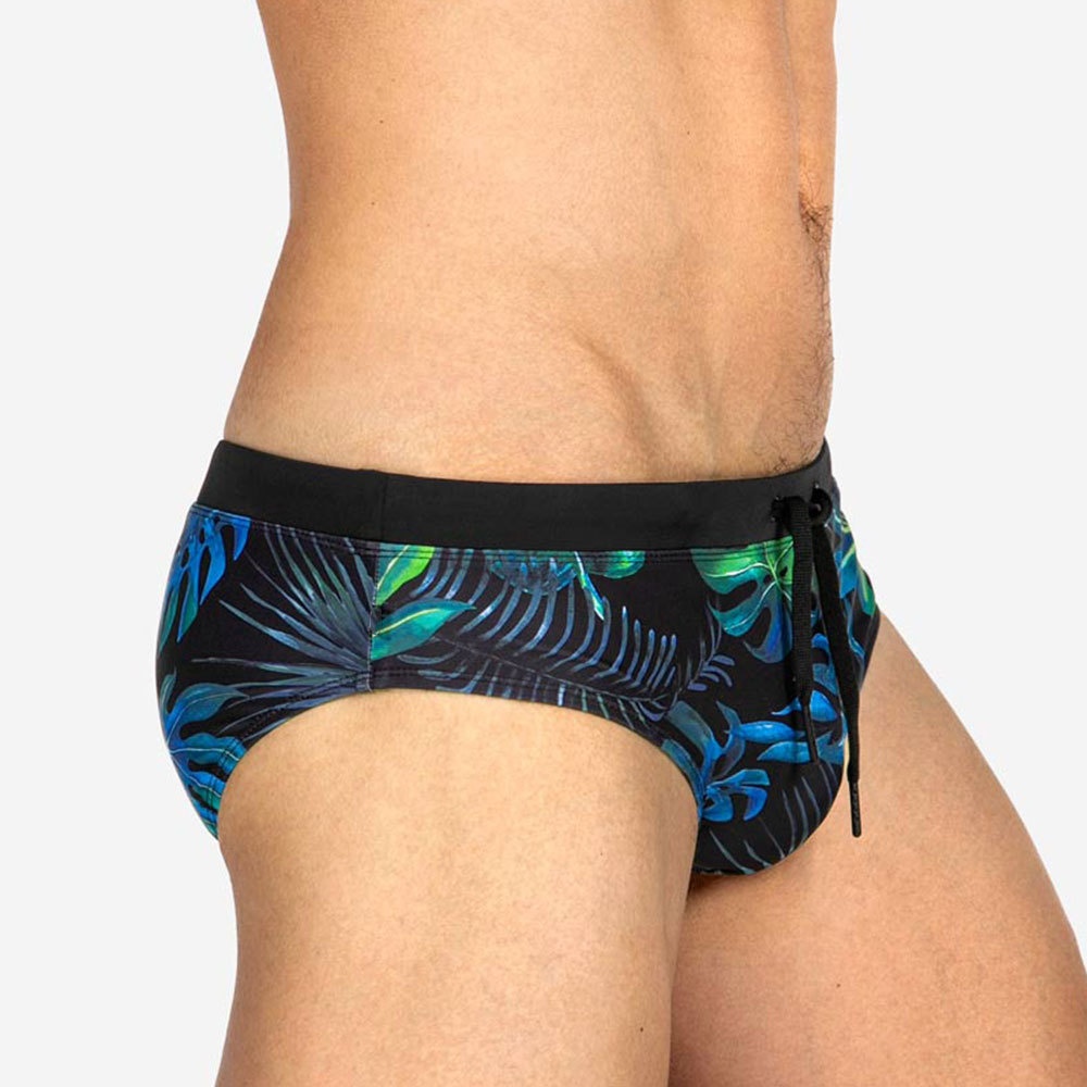 001 UXH Neue Herren Retro Farbverlauf Dreieck Badehose mit Cups Badehose für Erwachsene Strandurlaub Badehose für Herren_voghion.com