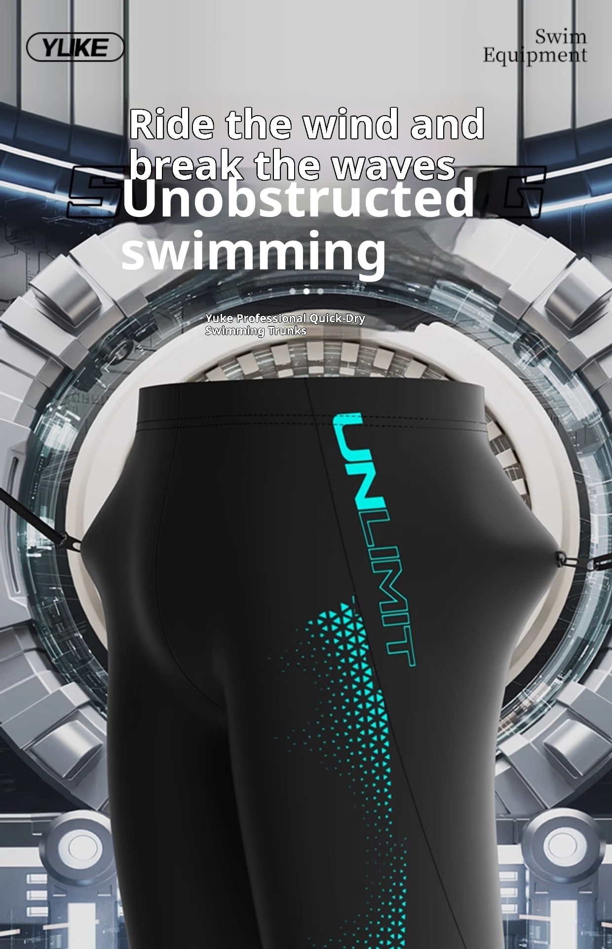 001 Men's 2025 New Professional Racing Five-Point Large Size Trunks Adult Anti-Embarrassment Swimming Training Gear_voghion.com