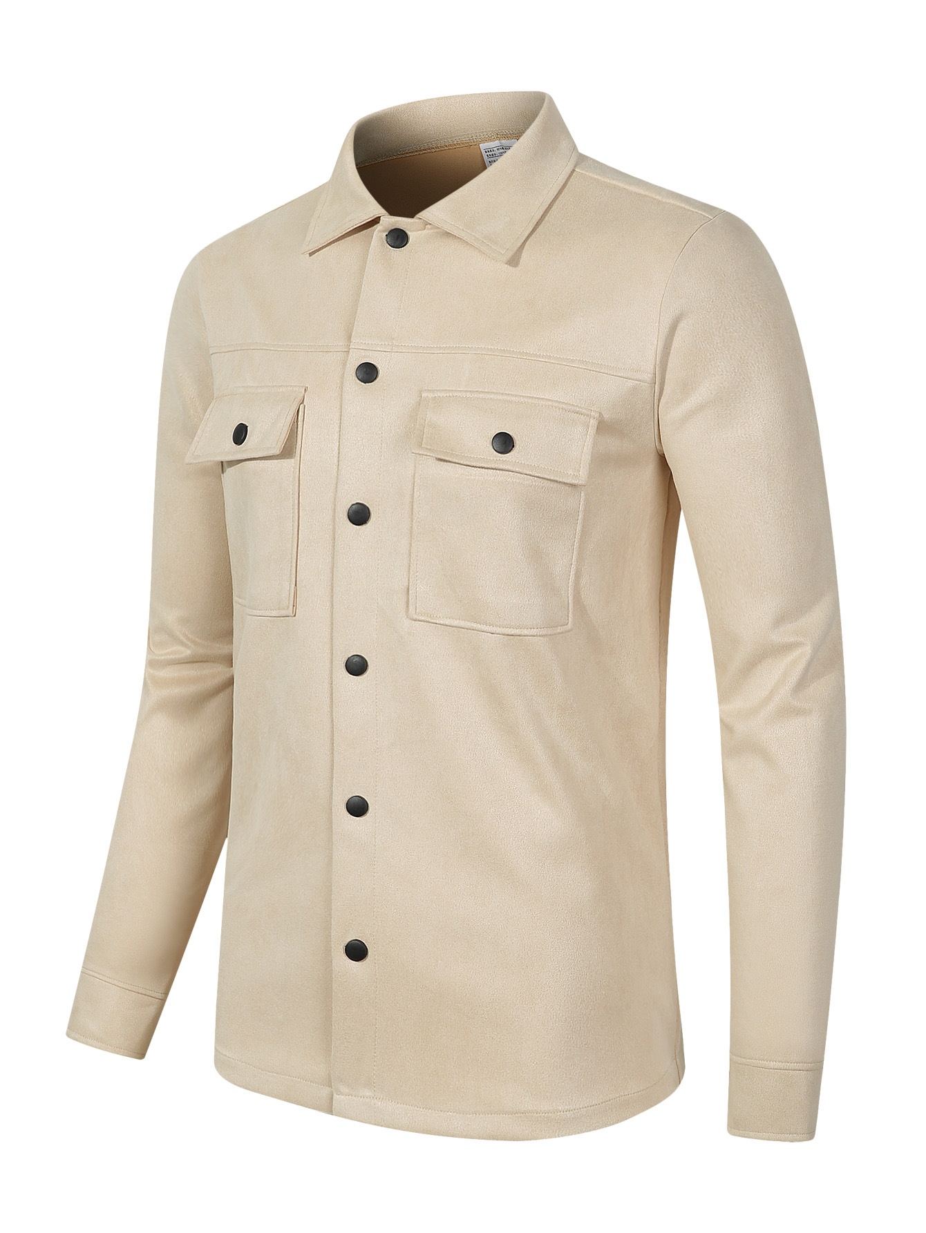 ActiveGo ActiveGo 2024 Europäische und amerikanische grenzüberschreitende Xiyin Herrenbekleidung Top Wildlederjacke Mantel Trendy Retro_voghion.com