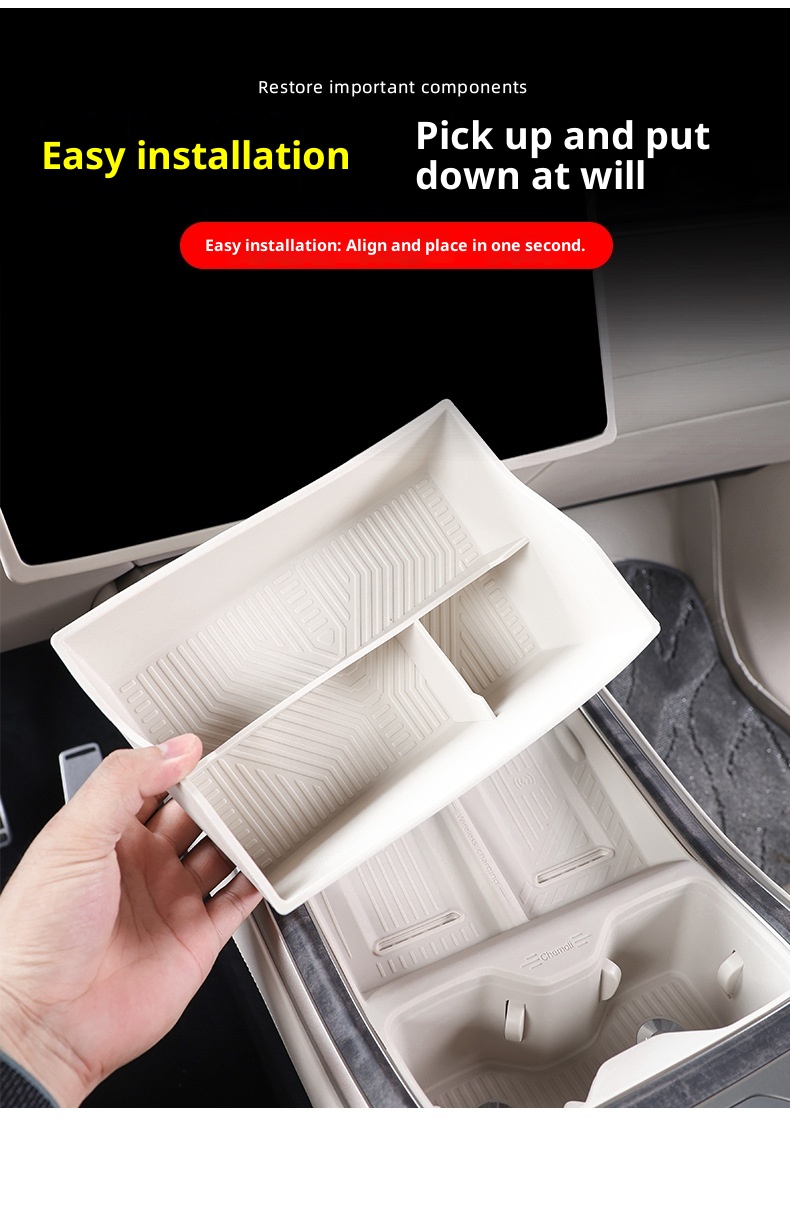 Compatible With LeDuo L90 Wireless Charging Silicone Central Control Cup Mat Car Interior Accessories Decoration Parts_voghion.com