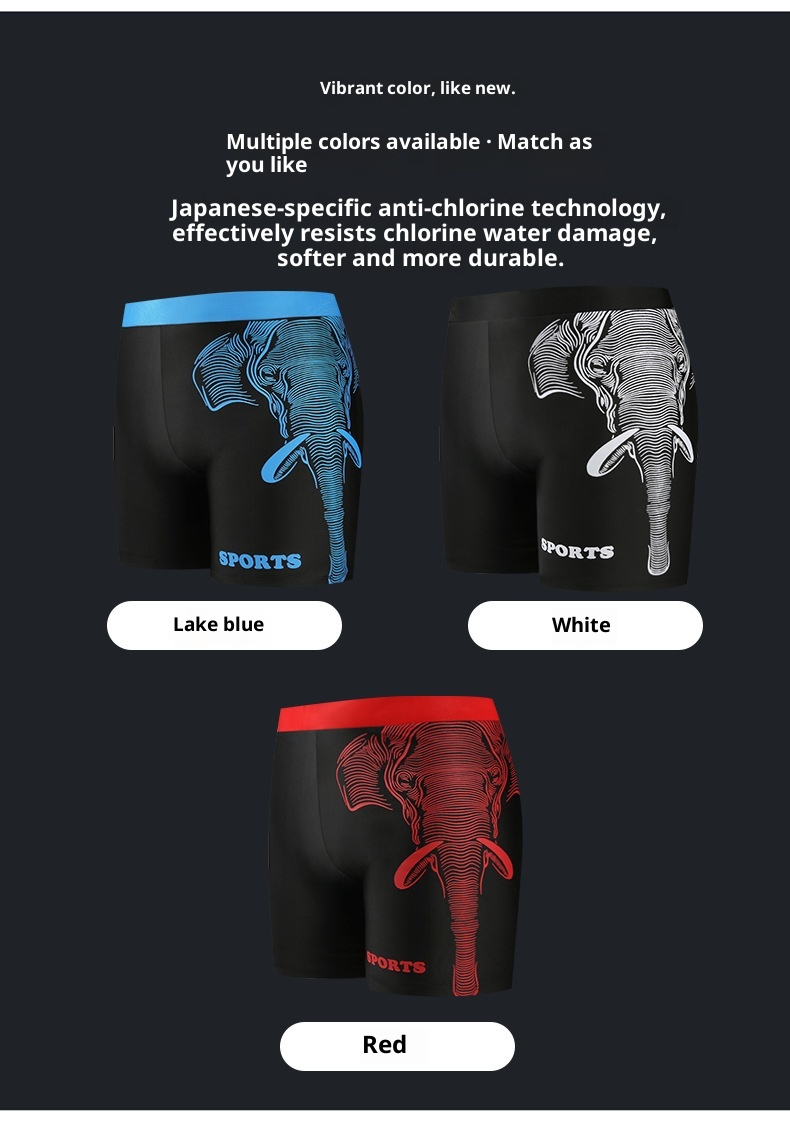 001 Herren-Badeshorts in Übergröße mit Print, lockerer Passform, schnelltrocknend und blickdicht – Hersteller_voghion.com