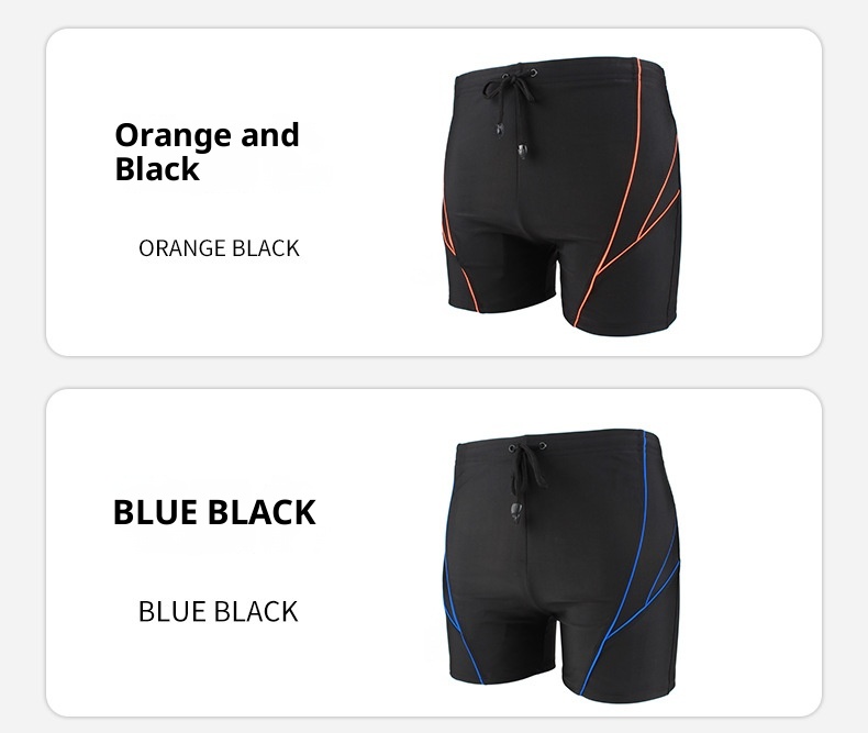 001 Adult Quick-Dry Swim Trunks New 2023 Summer Loose Plus Size Shorts Short Sleeve Men's Style_voghion.com