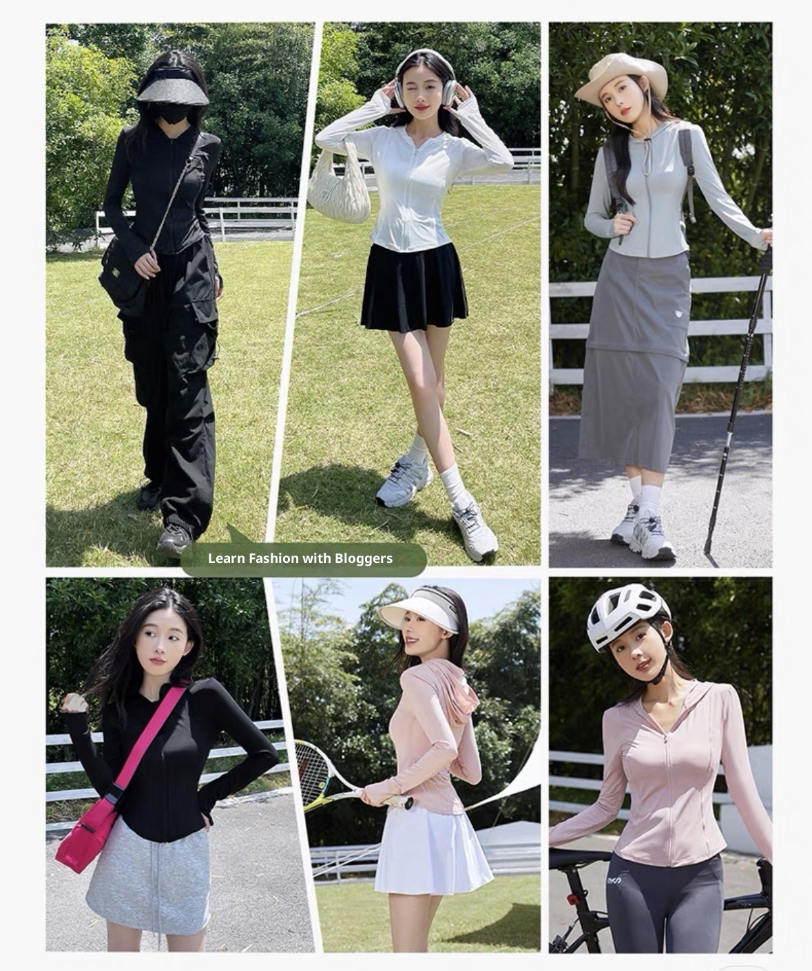 ActiveGo ActiveGo Nuovi indumenti per donna, protezione UV, giacca estiva effetto ghiaccio, abbigliamento sportivo sottile e aderente per esterni con protezione solare_voghion.com