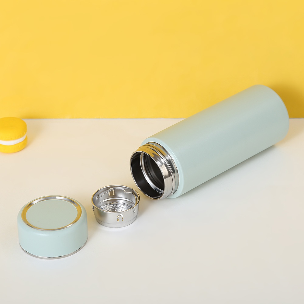 001 Mini tazza d'acqua portatile di piccola capacità, compatta e isolata in acciaio inossidabile, semplice e carina, all'ingrosso_voghion.com