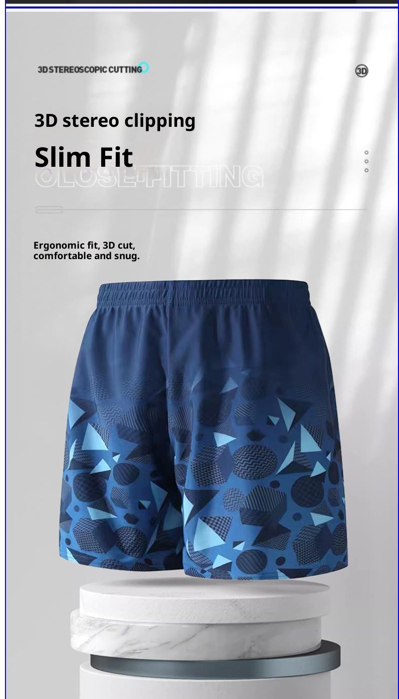 Short de bain grande taille homme (150 kg) - Séchage rapide - Coupe ample - Modèle adulte_voghion.com