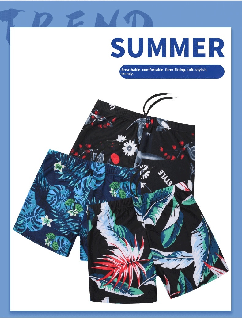 001 Uomo Produttore All'ingrosso Adulto Grande Taglia Largo Traspirante Spiaggia Vacanza Anti-Imbarazzo Sorgente Termale Nuoto_voghion.com