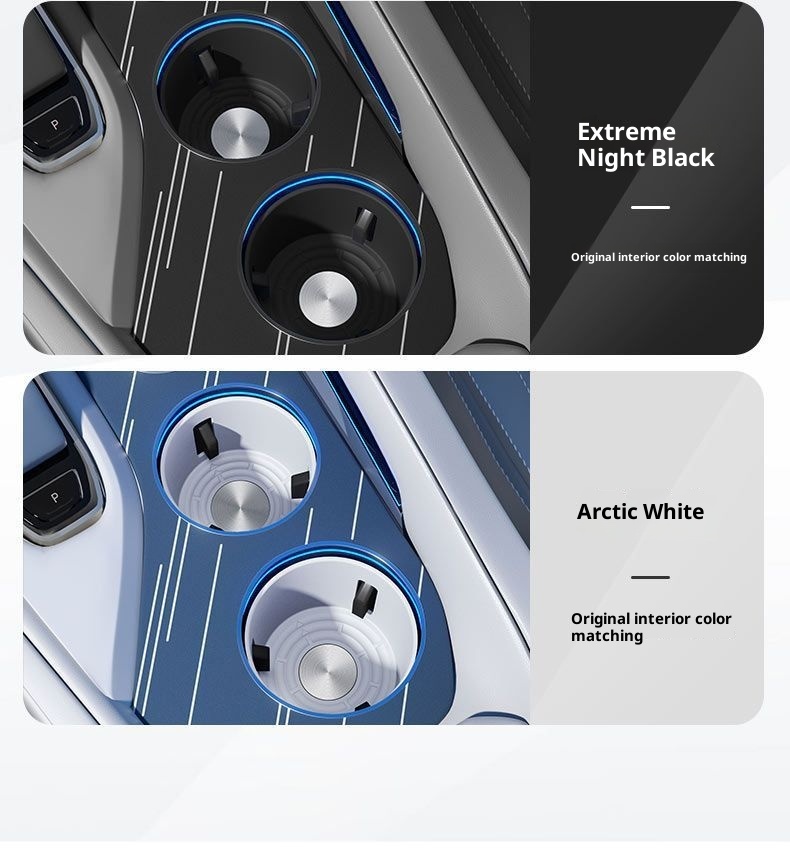Kompatibel mit Geekyship 001 Zentralbedienfeld Silikonhalterhülle Spezialzubehör Auto-Bechermatte Dekoration für_voghion.com