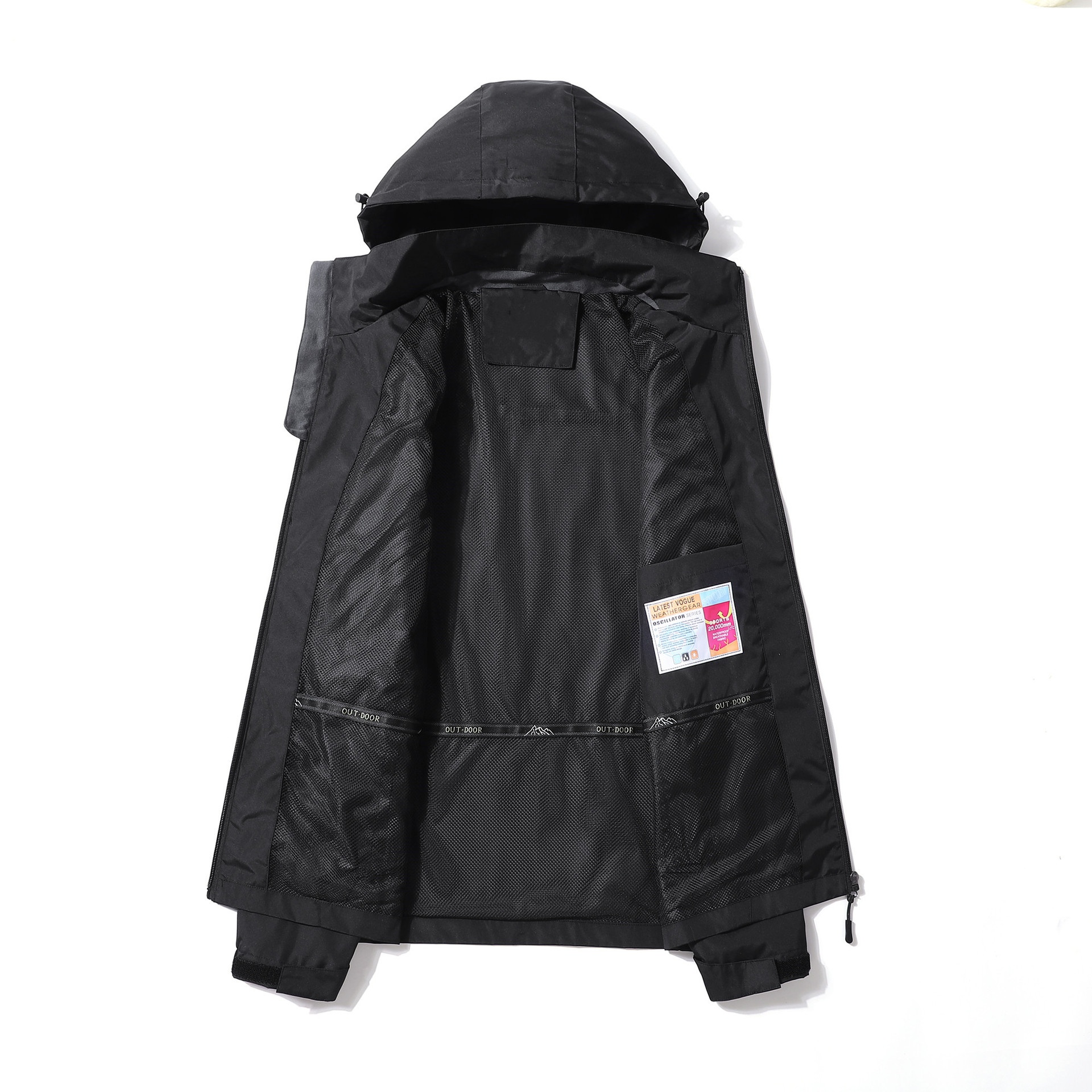 ActiveGo ActiveGo Giacca da trekking antivento impermeabile da uomo europea e americana, giacca a vento da esterno, produttore, vendita diretta_voghion.com