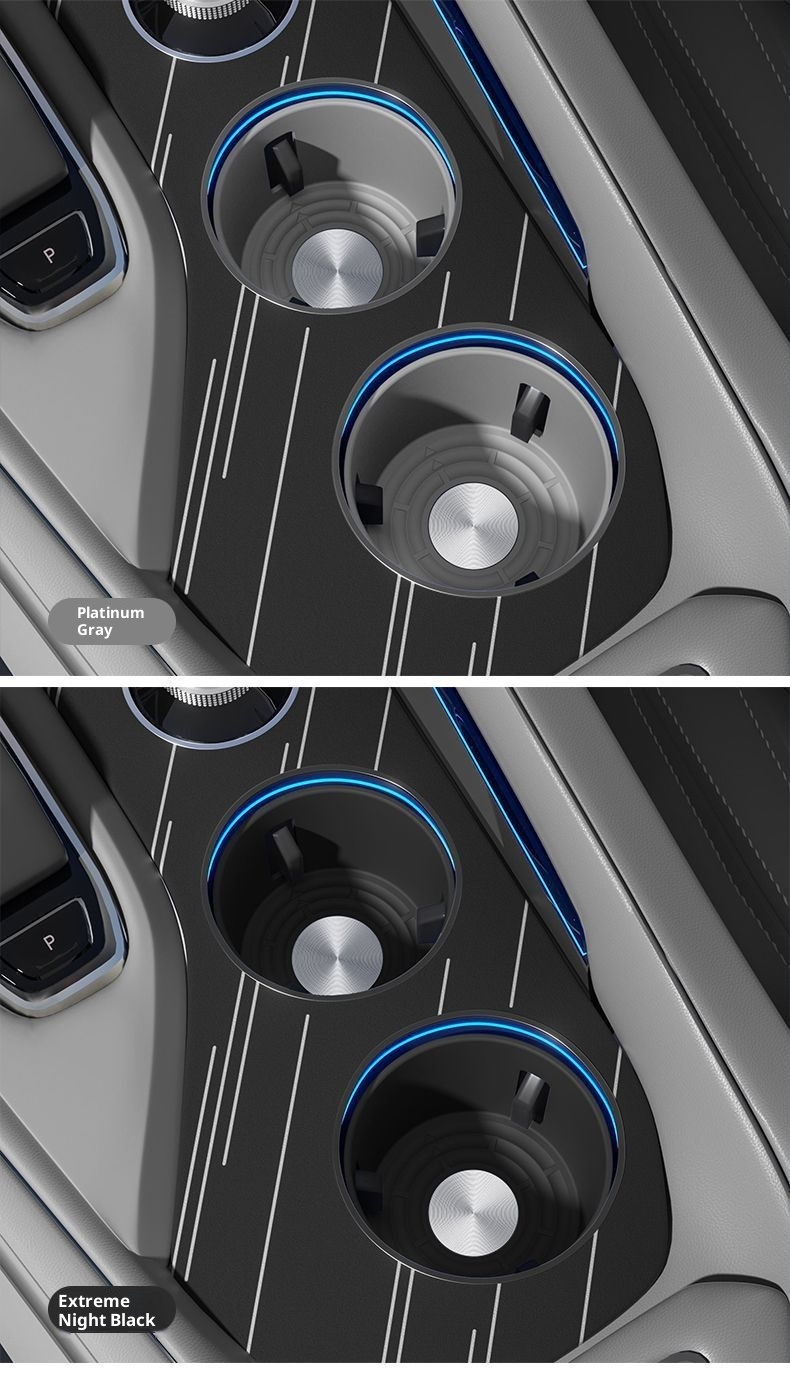 Kompatibel mit Geekyship 001 Zentralbedienfeld Silikonhalterhülle Spezialzubehör Auto-Bechermatte Dekoration für_voghion.com