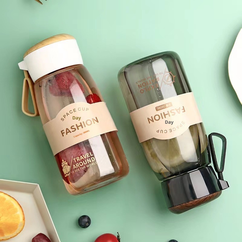 001 Spazio Uomini e Donne Studenti Sport Tè Portatile Anti-caduta All'aperto Piccolo Carino Casual Tazza d'Acqua in Plastica_voghion.com