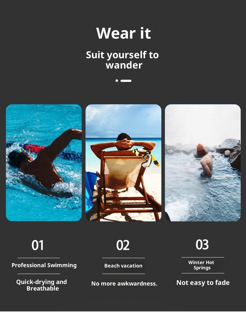 001 Trunks Men's Style Professional Anti-Embarrassment Double Layer Beach Shorts 2023 New Adult Swimming Gear Surfing_voghion.com