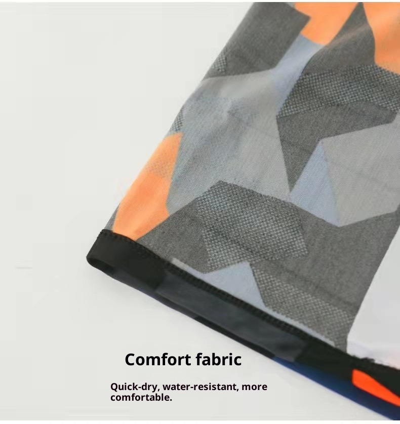 001 Badehose in Übergröße für Herren, schnelltrocknende, lockere Boxershorts, große Größe, geeignet für heiße Quellen und zum Schwimmen_voghion.com